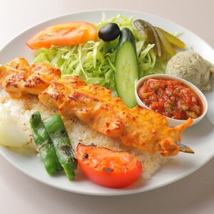 チキンシシケバブセットメニュー