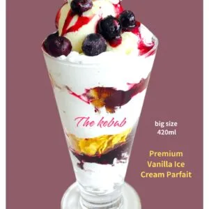 premiumバニラアイスパフェ（ブルーベリー）420ml