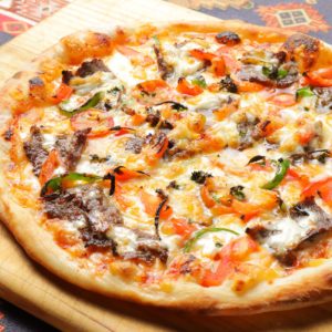 ケバブピザKebab pizza